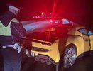 В воскресенье Ferrari разбился на Пермском тракте: водитель спорткара не учел погодные условия