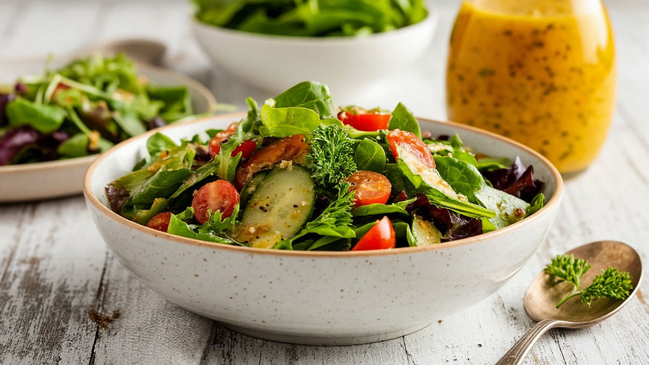 Главная картинка новости: Салат вкуснее, чем в ресторане: мой проверенный способ заправки