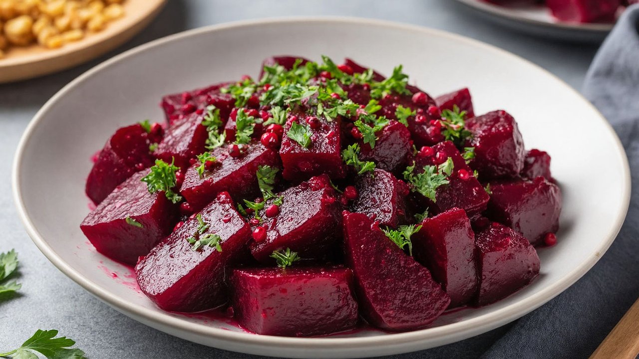 Главная картинка новости: Грузинский салат из свёклы за 15 минут: рецепт, от которого сходят с ума