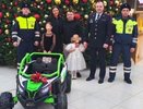 Полиция Екатеринбурга подарила девочке с болезнью её мечту — детскую машину