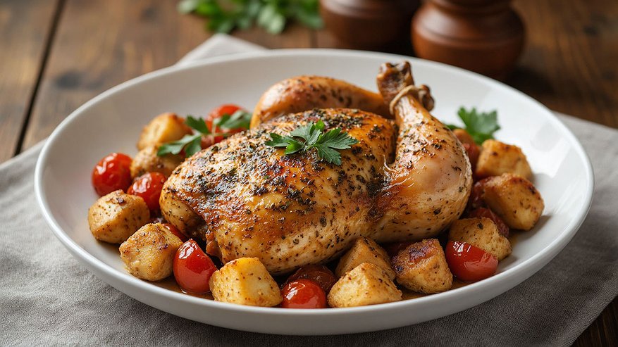 Главная картинка новости: Просто засуньте в рукав 3 ингредиента: блюдо с курицей, которое вы полюбите навсегда