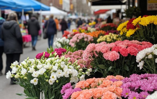Блины, подарки и миллион тюльпанов: в Екатеринбурге стартуют весенние ярмарки — записывайте адреса
