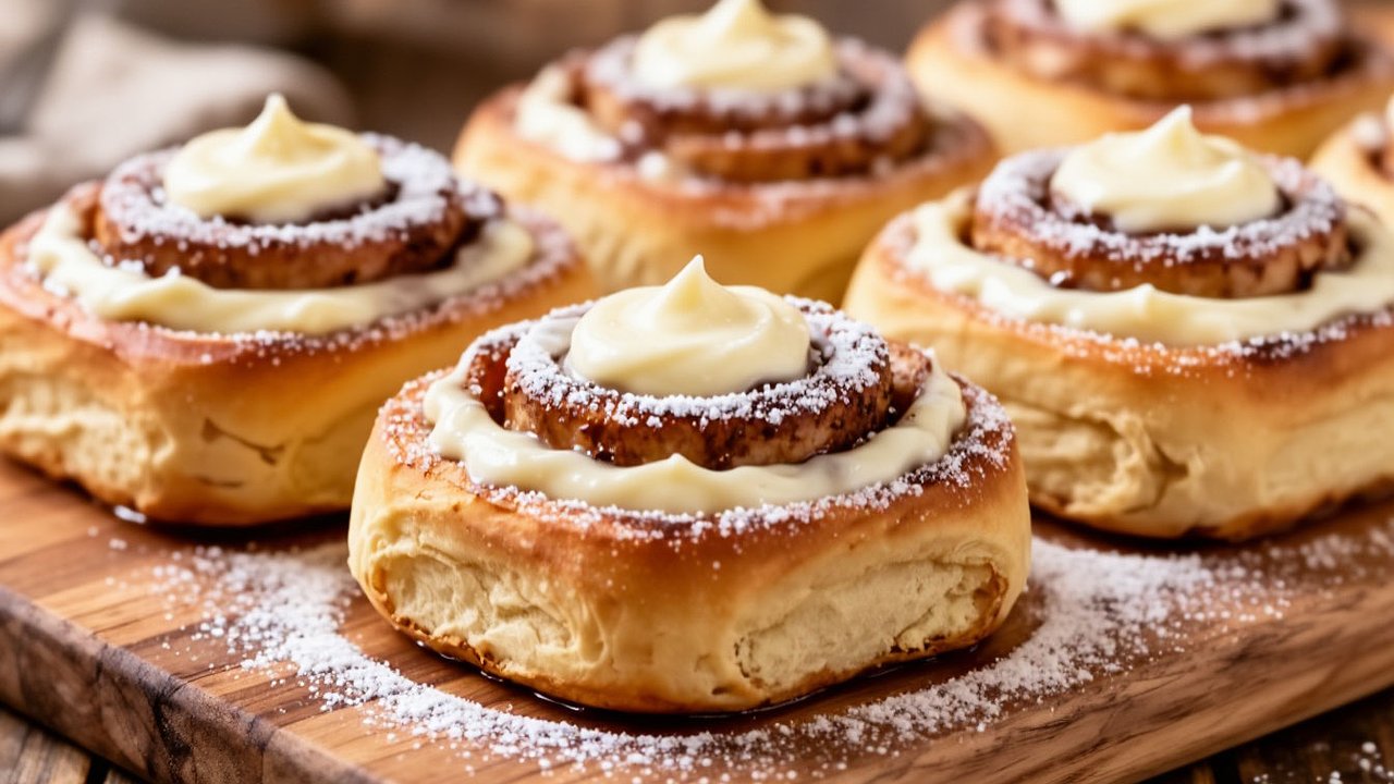 Главная картинка новости: Рецепт идеальных синнабонов: как приготовить мягкие булочки с корицей даже без опыта