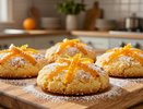 Апельсиновое печенье без яиц и молока: готовится за 15 минут, съедается за 5
