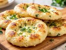 Весенние лепёшки на кефире с зеленью и сыром: просто, быстро и очень вкусно