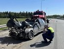 73-летний водитель ВАЗ-2111 погиб на Пермском тракте, врезавшись в грузовик