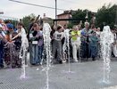 Современный динамический фонтан заработал в обновлённом сквере у Детской художественной школы № 4