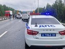 ДТП на трассе М-12 под Ревдой: грузовик столкнулся с двумя легковушками, движение ограничено