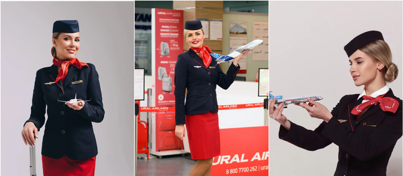 Самые красивые: бортпроводницы «Уральских авиалиний» получили титулы на конкурсе красоты для стюардесс