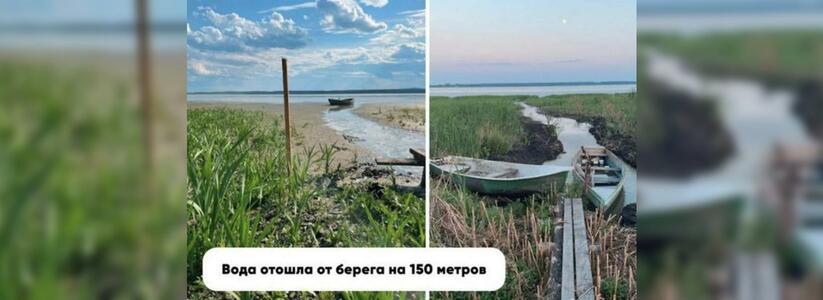 В Свердловской области пересыхает популярное у отдыхающих озеро