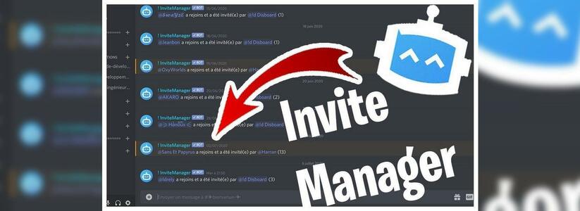 Invite Manager bot для среды Discord