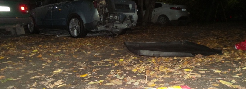 Пожар в Екатеринбурге: на Юго-Западе в течение 40 минут подожгли 7 машин - фото 21 сентября 2015 года