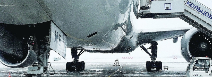 В аэропорту Екатеринбурга задержали самолет до Москвы из-за примерзшей двери