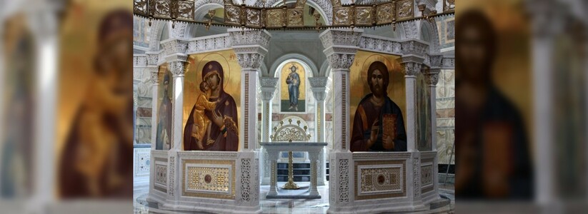 В Екатеринбурге открыли храм, который реставрировали 10 лет