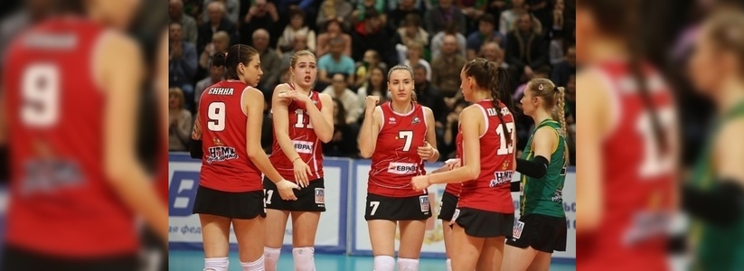 Волейболистки из «Уралочки» одержали победу над белорусской «Минчанкой»
