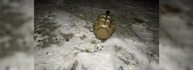 Возле кафе в Свердловской области нашли гранату