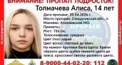 Пропала школьница: в Алапаевском районе ищут 14-летнюю Алису Толмачеву