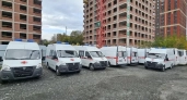 Свердловская область получила 15 новых реанимобилей с аппаратами ИВЛ