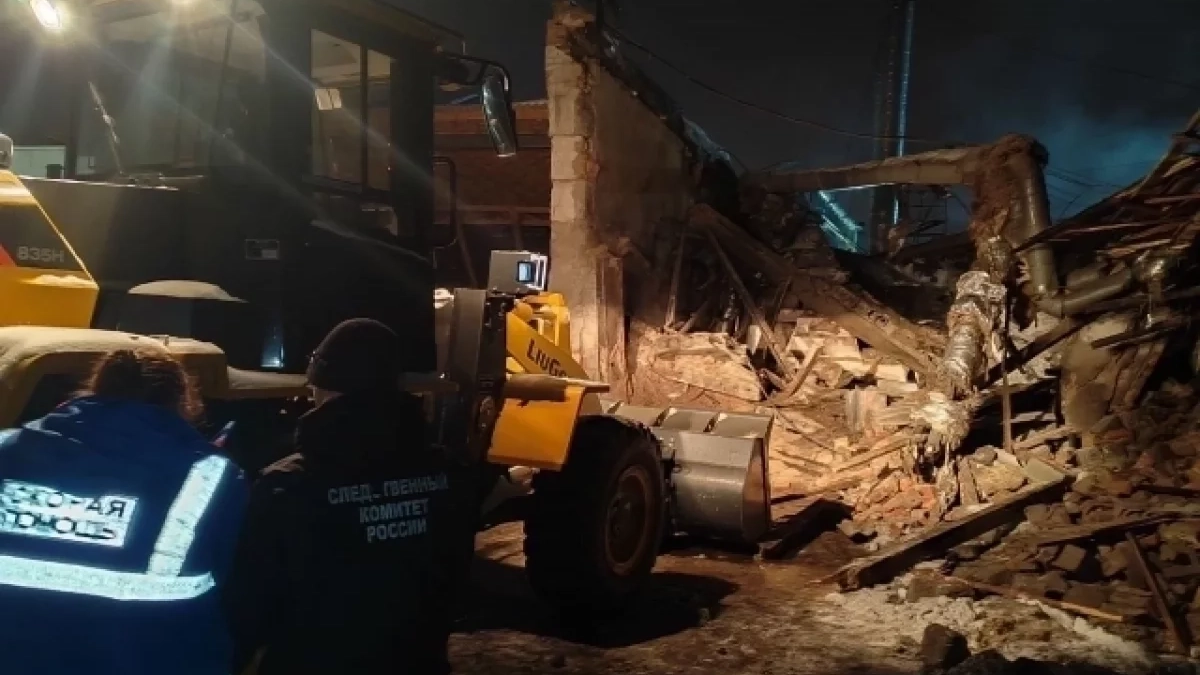 Уголовное дело возбуждено в Свердловской области после обрушения котельной, где погиб человек