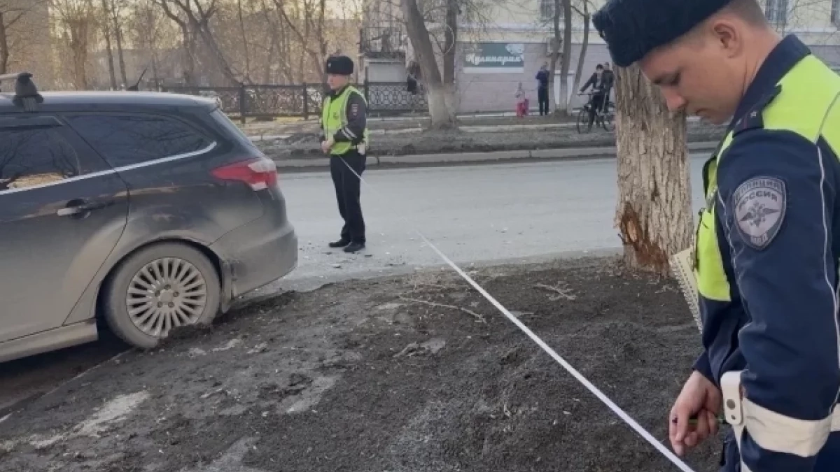 В Полевском при столкновении иномарок пострадал пятилетний ребенок, находившийся в детском кресле