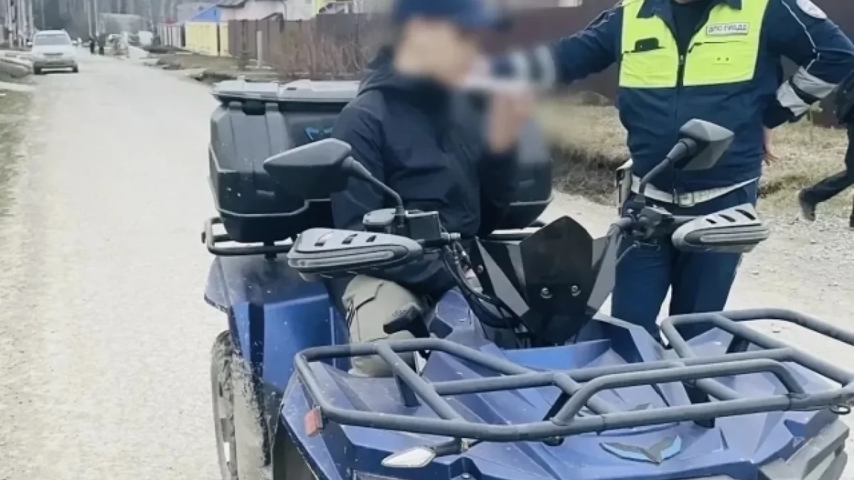 Отцу — 30 тысяч штрафа: в Белоярском районе за вечер поймали четверых юных водителей