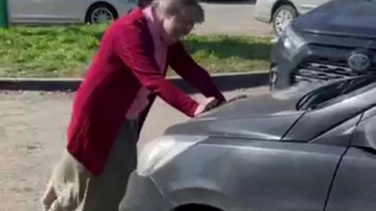 В Екатеринбурге художница и поэтесса остановила авто в очереди на заправке