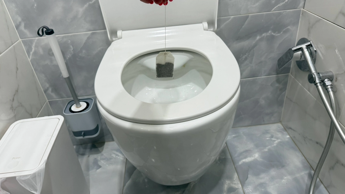 Уходите из дома — кидайте чайный пакетик в унитаз: горничные годами скрывали этот трюк