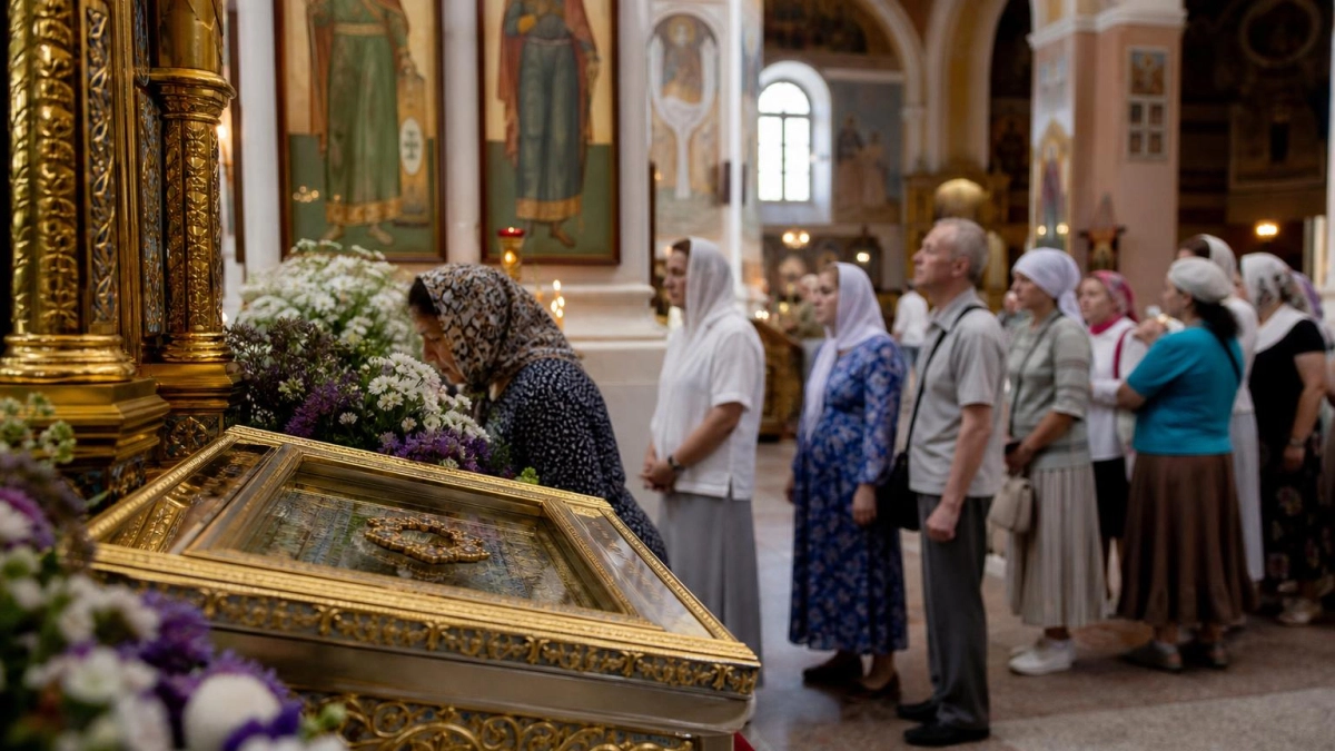 В Храм-на-Крови в Екатеринбурге доставят десницу Спиридона Тримифунтского