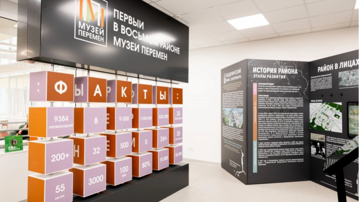 В первой школе Академического района Екатеринбурга открыли музей его истории