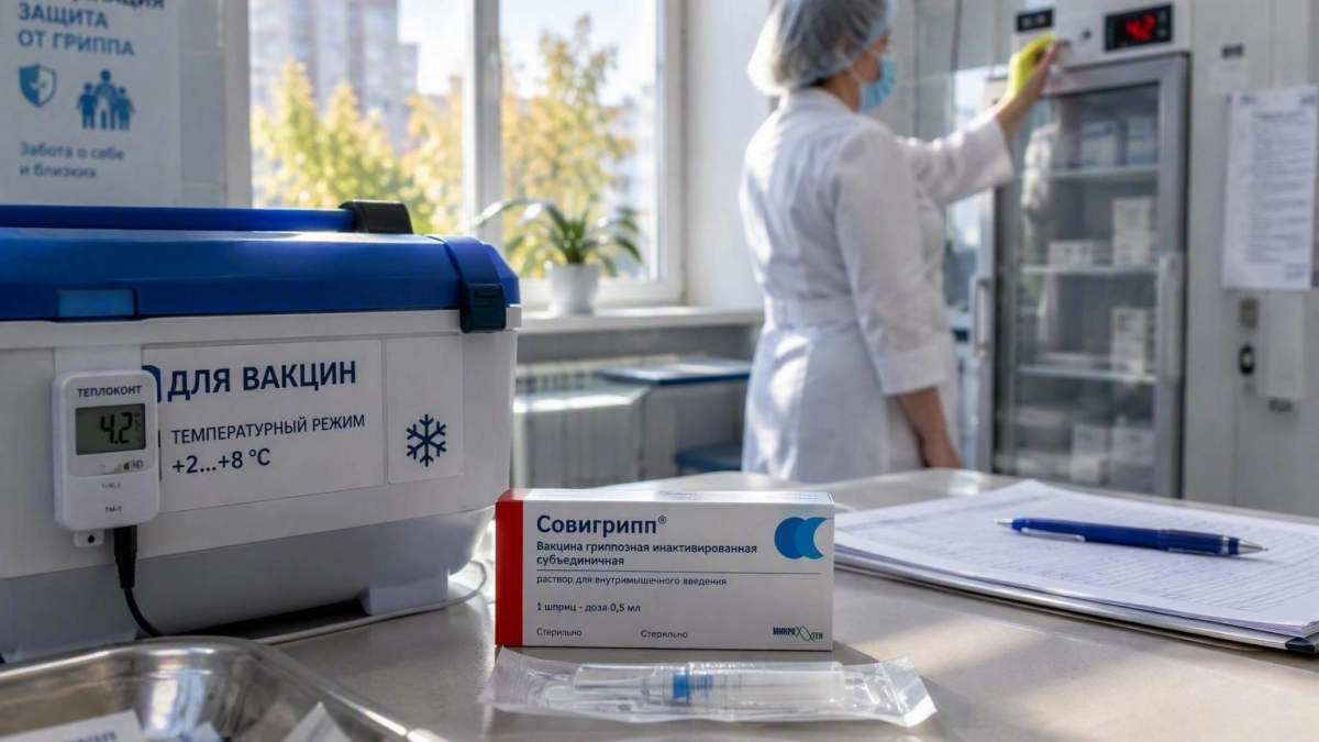 В Свердловскую область поступило более 596 тыс. доз вакцины против гриппа
