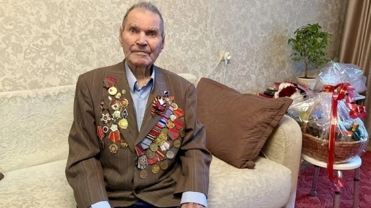 Свердловский ветеран Николай Вдовин встретил 101-й день рождения