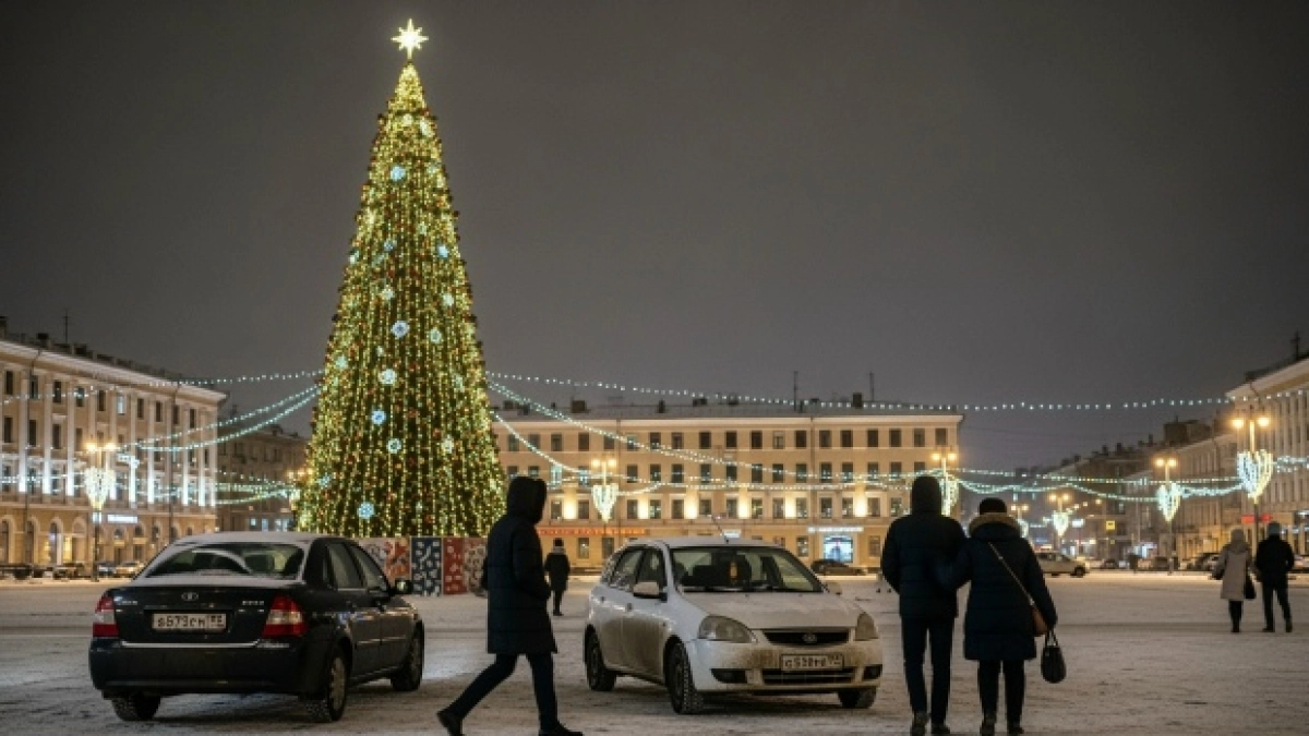 Главную новогоднюю елку Екатеринбурга решено перенести в парк Маяковского