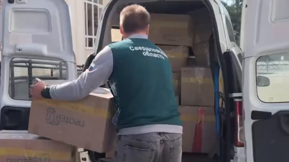 Из Свердловской области на передовую и в приграничье отправили 20 тысяч тонн грузов